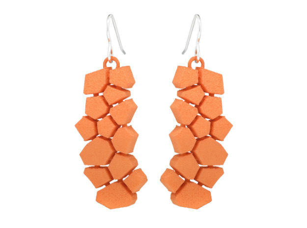Voronoi Block (S) - Orange