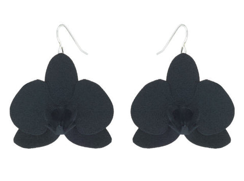 Orchid Flower (S) - Black