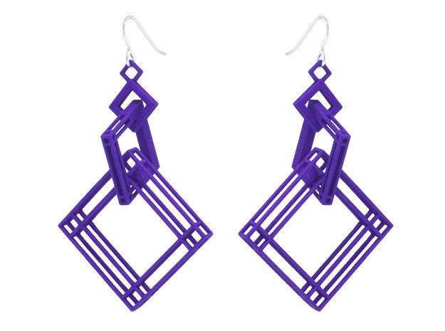 Solid to Structure Square (L) - Purple