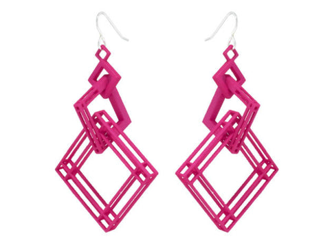 Solid to Structure Square (L) - Pink