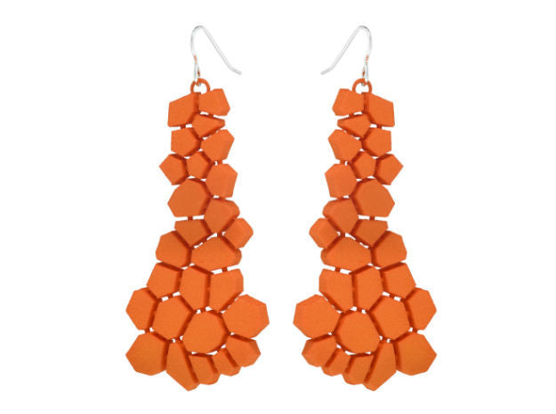 Voronoi Block (L) - Orange
