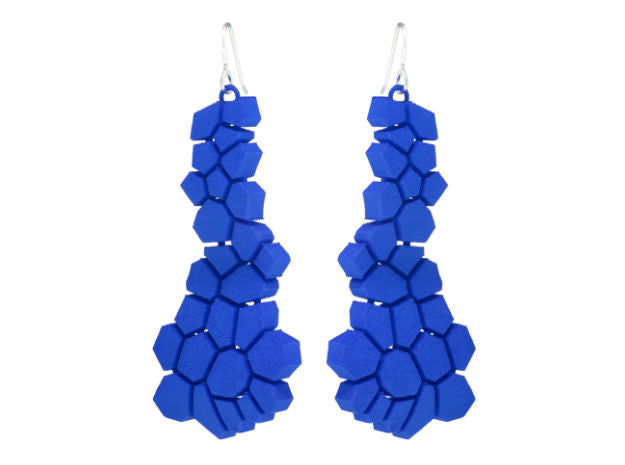 Voronoi Block (L) - Blue