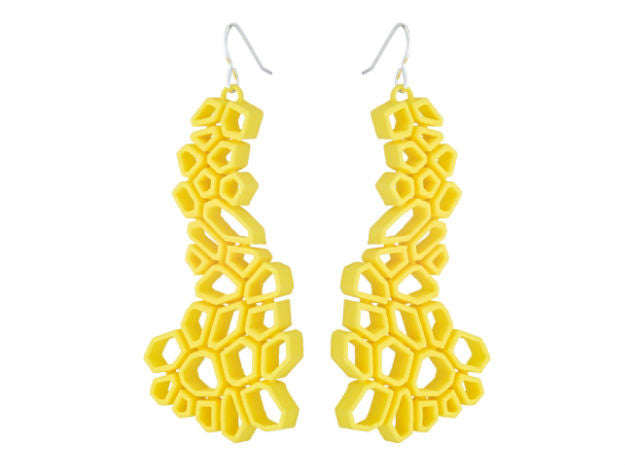 Voronoi Frame (L) - Yellow