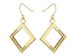 Solid to Structure Square (S) - 18K Gold