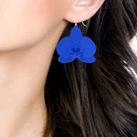 Orchid Flower (S) - Blue