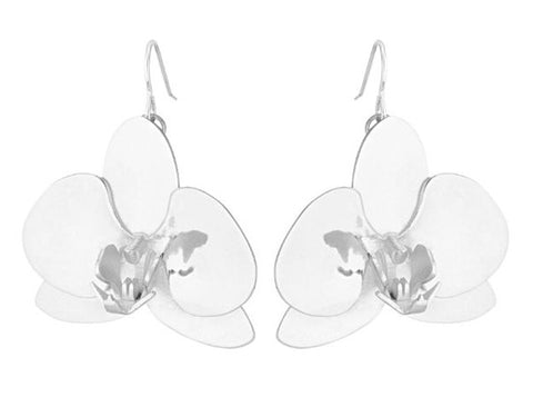 Orchid Flower - Silver