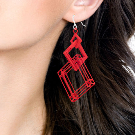 Solid to Structure Square (L) - Red
