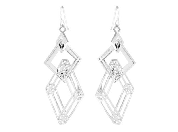 Solid to Structure Square (L) - Silver
