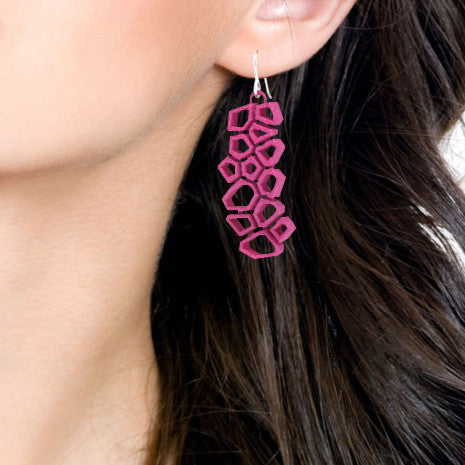 Voronoi Frame (S) - Pink