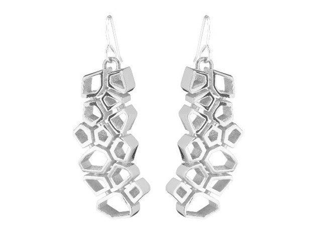Voronoi Frame (S) - Silver